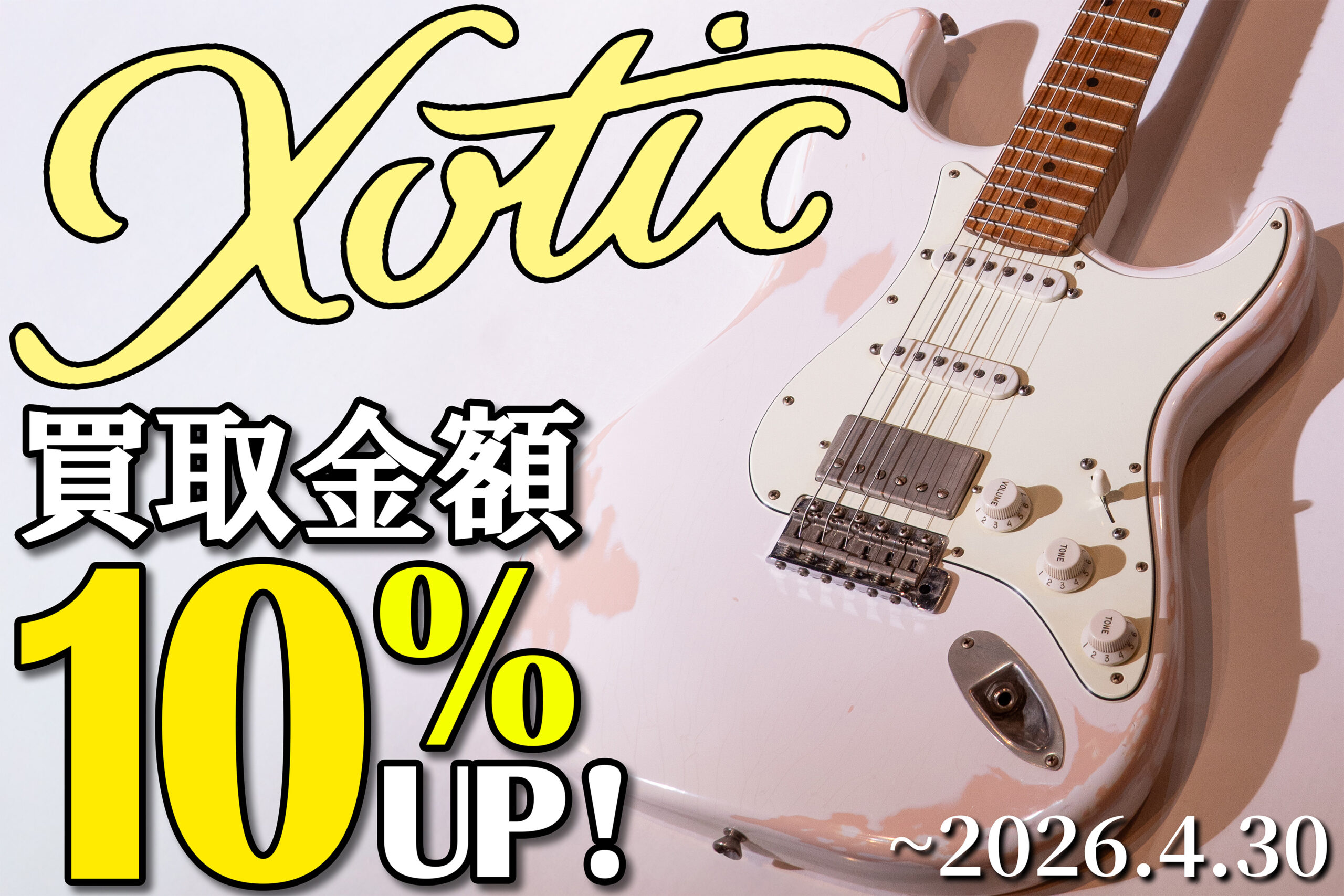 キャンペーン | Guitar Shop TONIQ